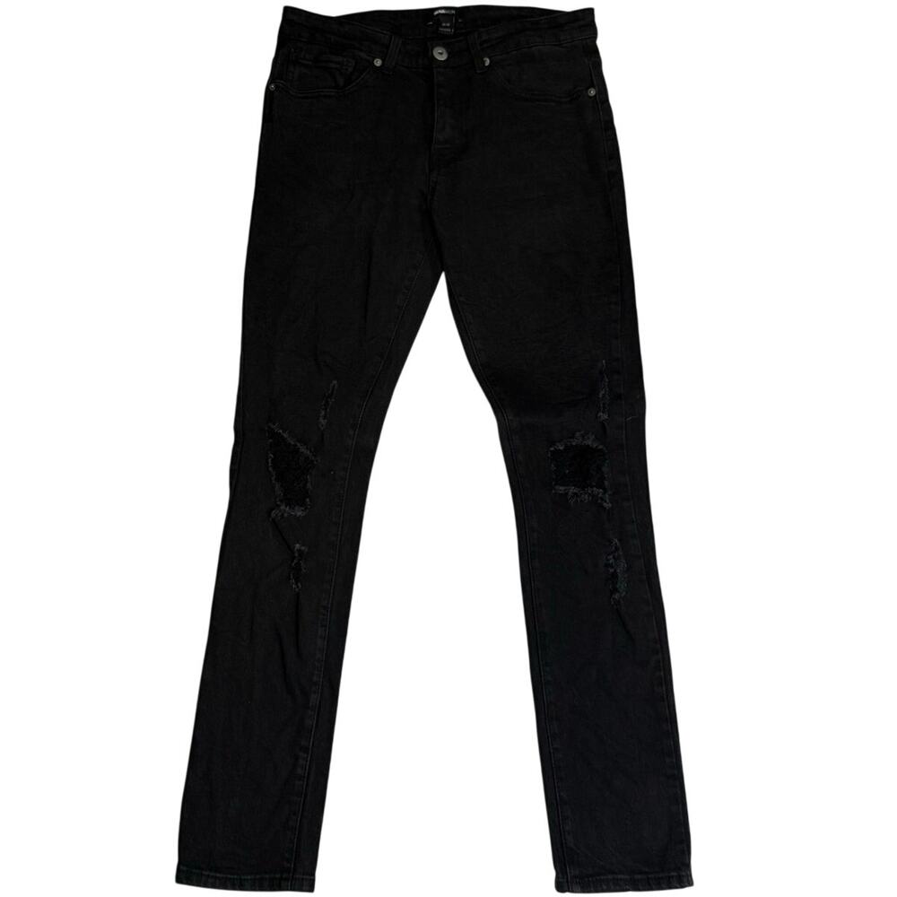 NovaMen Men's Slim Black Jeans sz: 30  EXCELLENT CONDITION